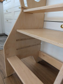 KITCHEN HELPER POMOCNIK Montessori DLA DZIECI BEZPIECZNY WIEŻA EDUKACYJNA