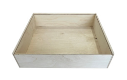 Skrzynka Prezentowa Drewniana Rozmiar L Na Wino I Upominki Large Gift Box