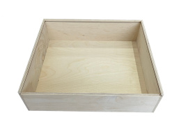 Skrzynka Prezentowa Drewniana Rozmiar M Na Wino Decoupage Medium Gift Box