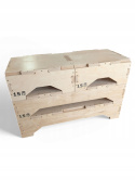 STEPPER STEP FITNESS DO ĆWICZEŃ AEROBIKU STEP SCHODEK TRENINGOWY 66x28x15cm