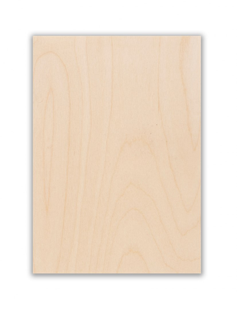 Sklejka 6 mm, A4, 210x297 mm, klasa II Sklejka 6 mm, A4, 210x297 mm, klasa II