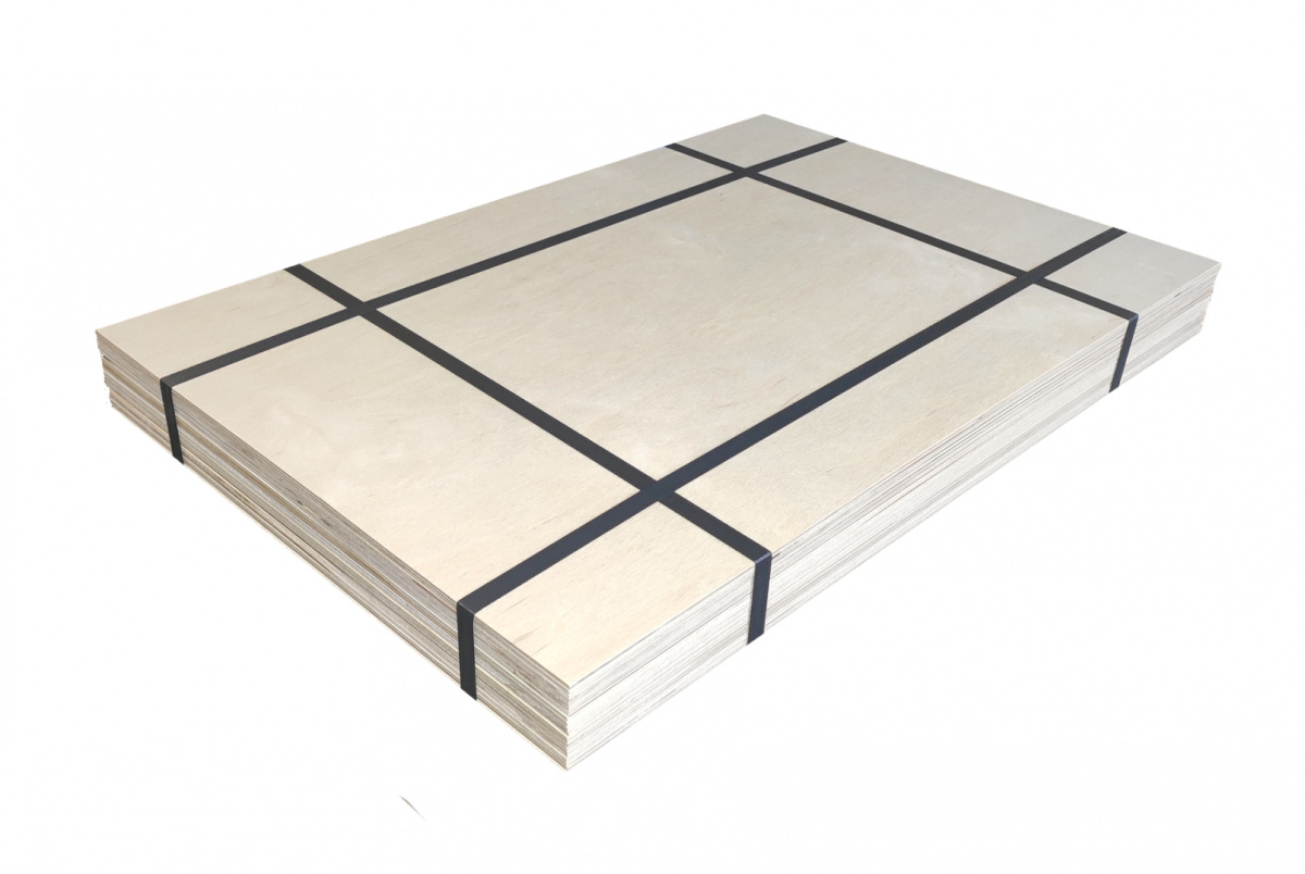 Sklejka 3mm, 600x400 mm, klasa 1 - PAKIET 10 sztuk Sklejka 3mm, 600x400 mm, klasa 1 - PAKIET 10 sztuk